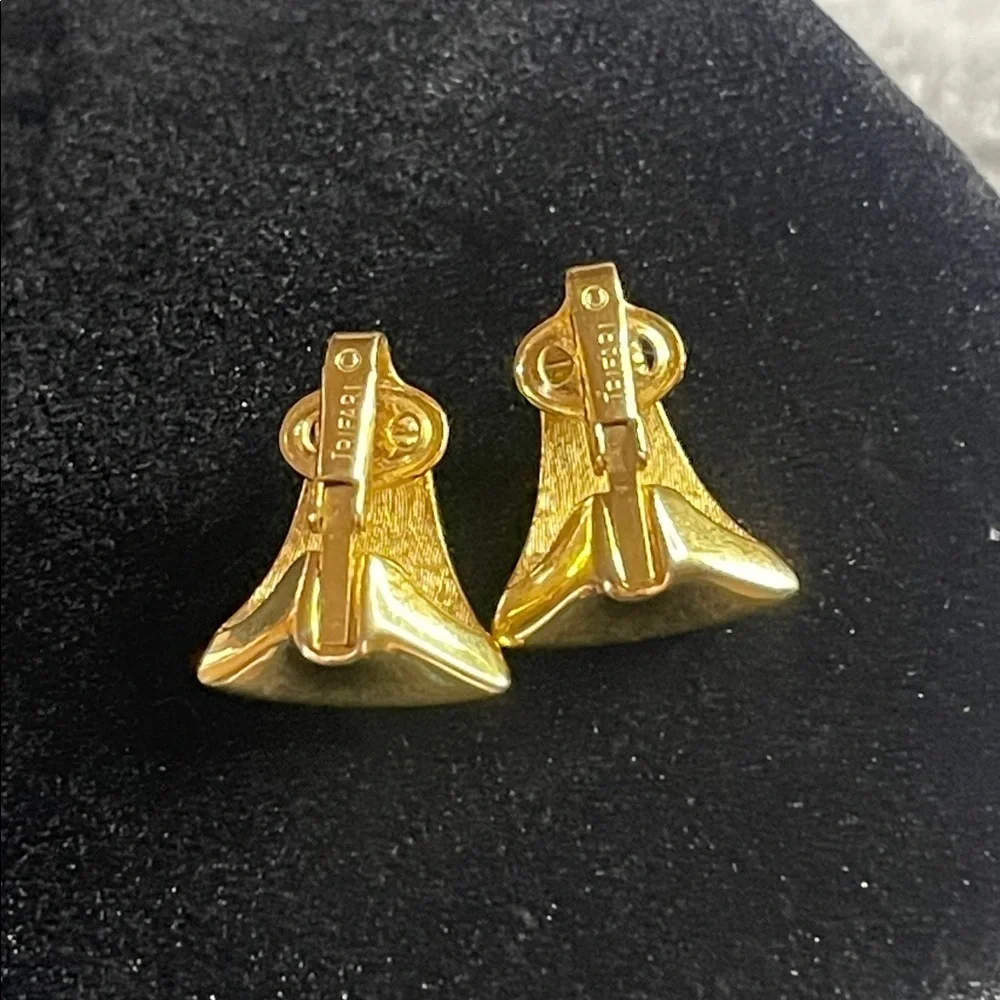 Gold Clip-On Earrings